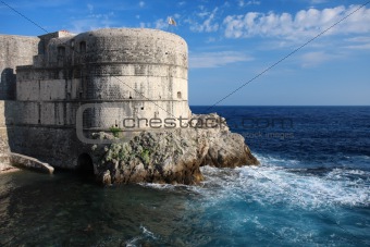 Fortress Bokar in Dubrovnik, Croatia