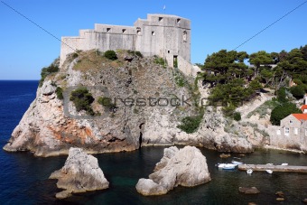 Fortress Lovrjenac in Dubrovnik, Croatia
