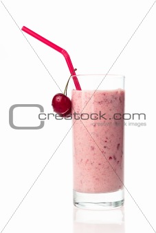 Cherry milkshake