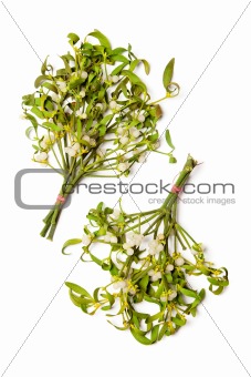 Mistletoe bouquets