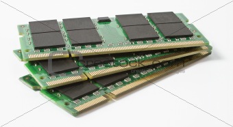 three so-dimm module for use in notebooks