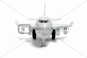 Plastic toy plane