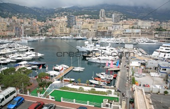 Monaco harbour, Monte Carlo