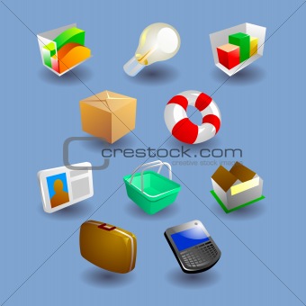 e-commerce icon set