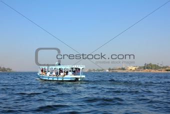 crossing of the Nile in Egypt