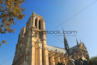 Notre Dam de Paris Cathedral.