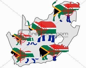 Big Five South Africa cross lines