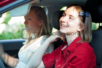 Distracted Teenage Driver