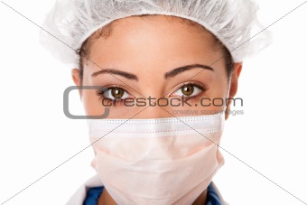Doctor nurse eyes