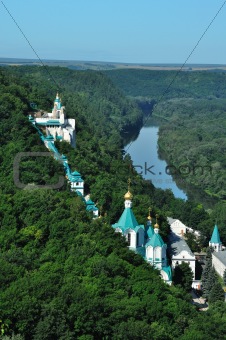 Monastery on the river