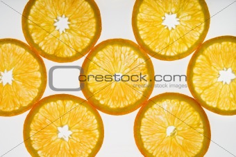 Citrus slices.