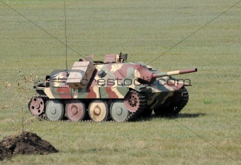 Old WW2 tank