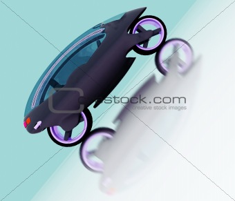 Sports Car - 3D
