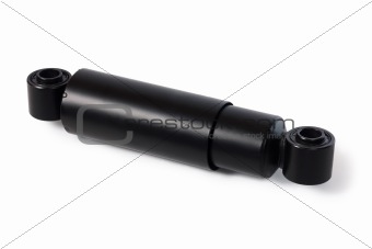 Shock absorber isolated on white with clipping path