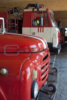 Old Fire trucks