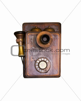 An old telephone 