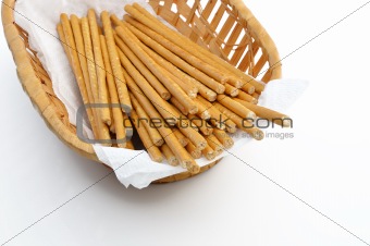 Bread sticks (straws).