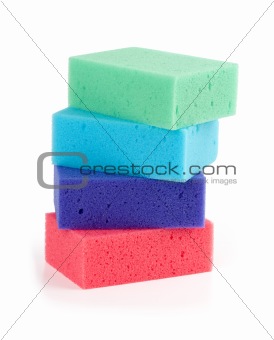 colorful sponge