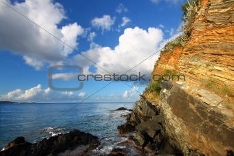 Rugged Tortola Coastline