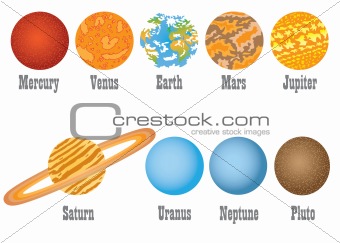 set of planets