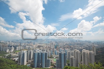 Hong Kong downtown 