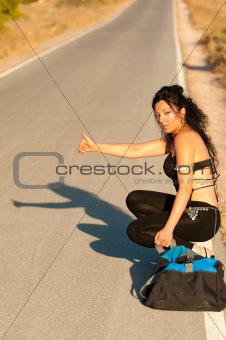 Sexy hitchhiker