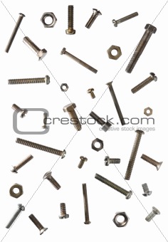 Assorted Screws, Bolts and Nuts