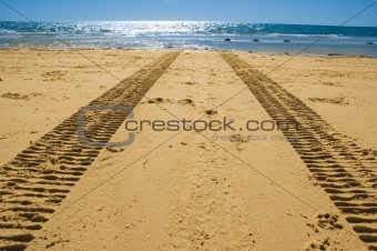 tractor tracks