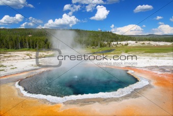 Crested Pool - Yellowstone