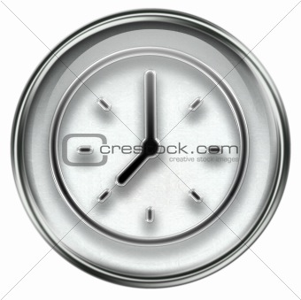 clock icon grey