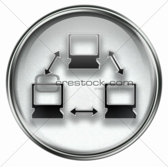 Network icon grey