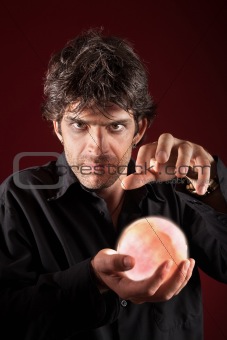 Soothsayer With Crystal Ball