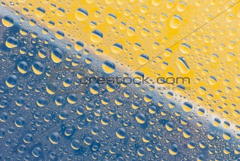 Water bubbles. Abstract background