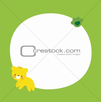 Cute Lion Cub Frame