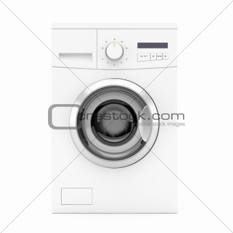 Washing machine - front view