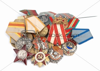 World War II Russian medals