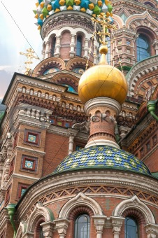 Cathedral of the Saviour on Spilled Blood in St. Petersburg, Rus