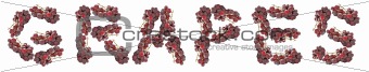 grapes, alphabet