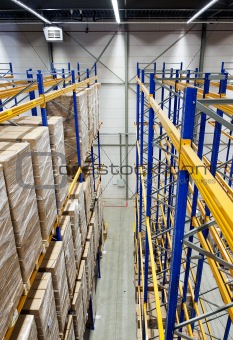 Warehouse from above