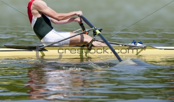 Rowing stroke