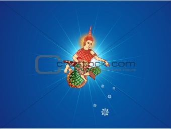 Blessing Angel In New Year