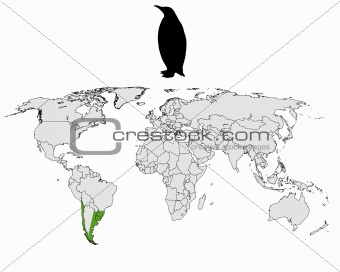 Magellanic penguin range