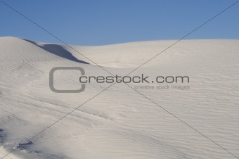 White Sands and Blue Sky