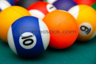 Billiards balls