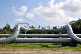 Bend of the pipeline