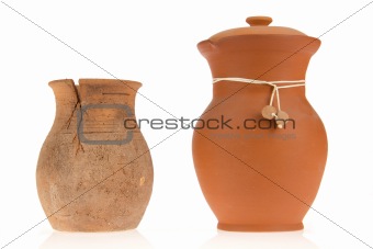 Two ceramic jugs