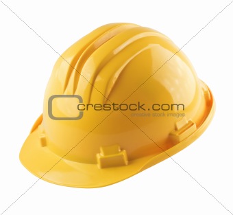 Yellow helmet
