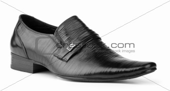 black man's shoe