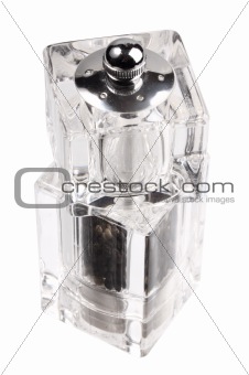 Glass pepper shaker
