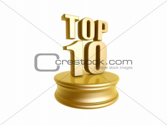 top ten in rank list